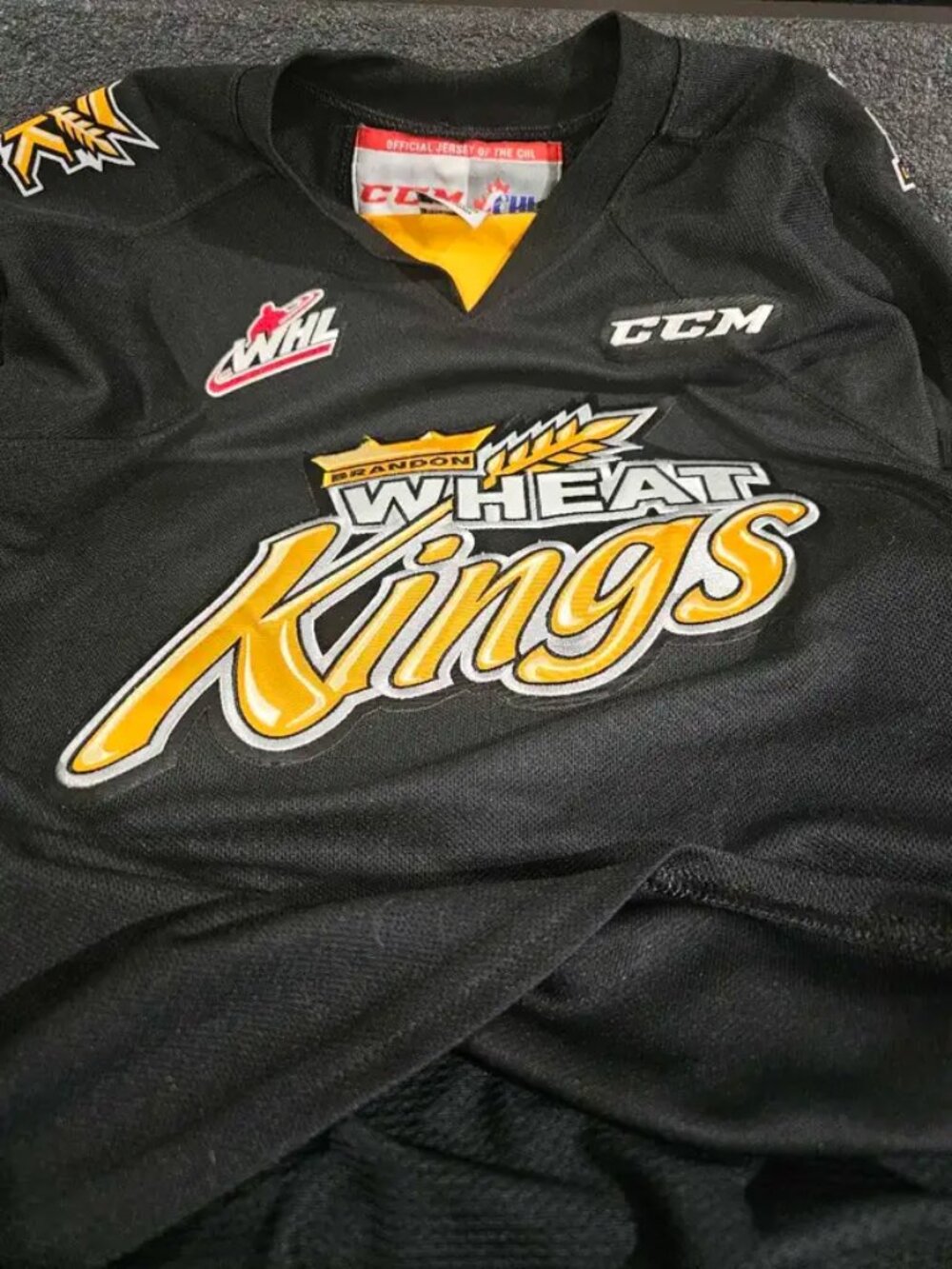 CCM Brandon Wheat Kings Jersey